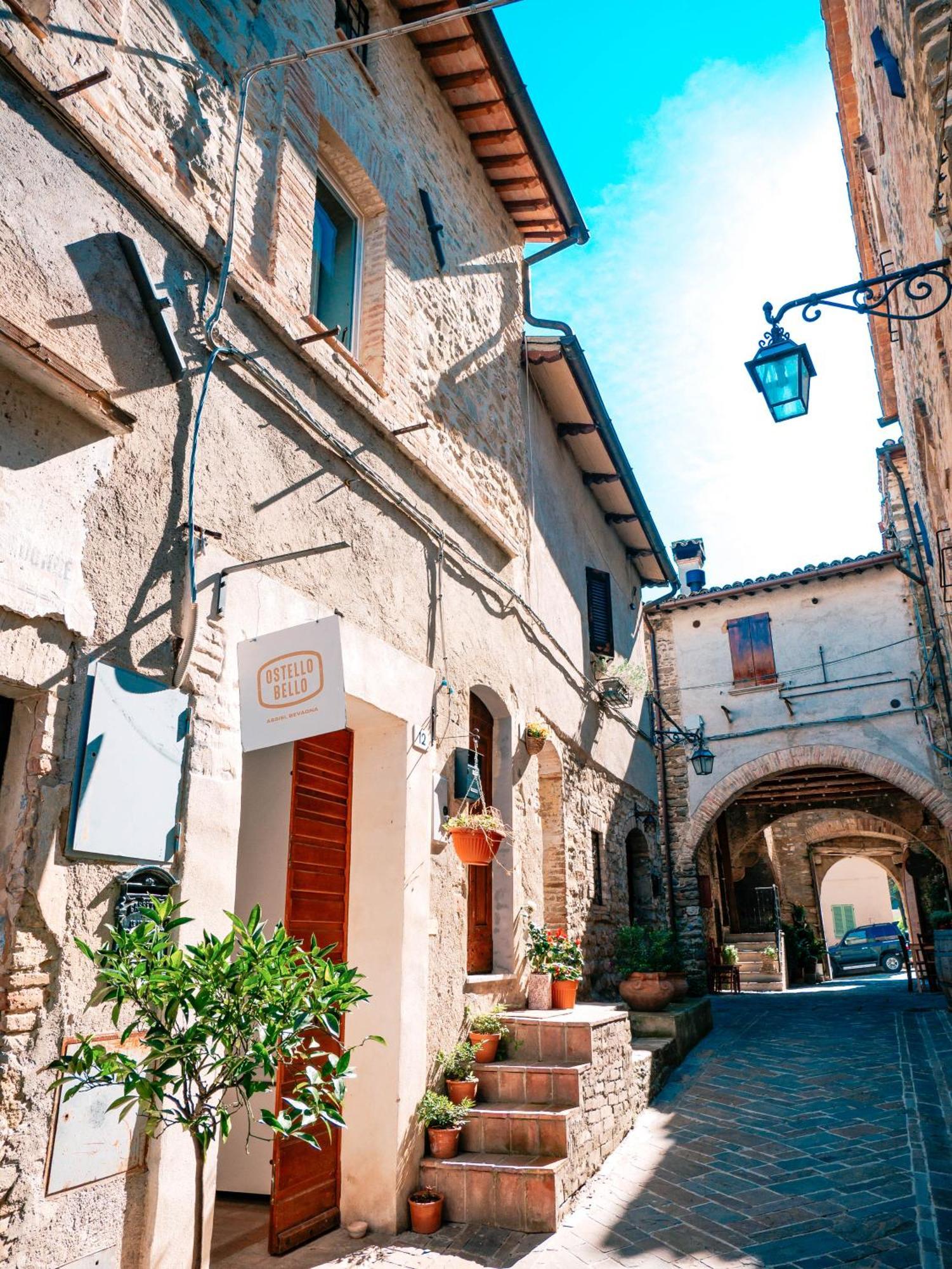 Ostello Bello Assisi Bevagna Kültér fotó